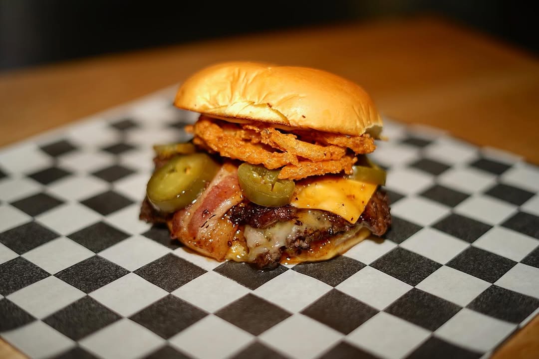 A Burger Bistro smash burger